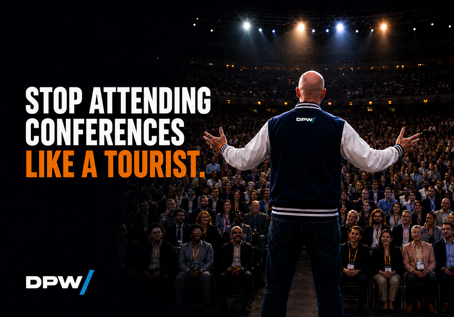 stop attending conferences like a tourist